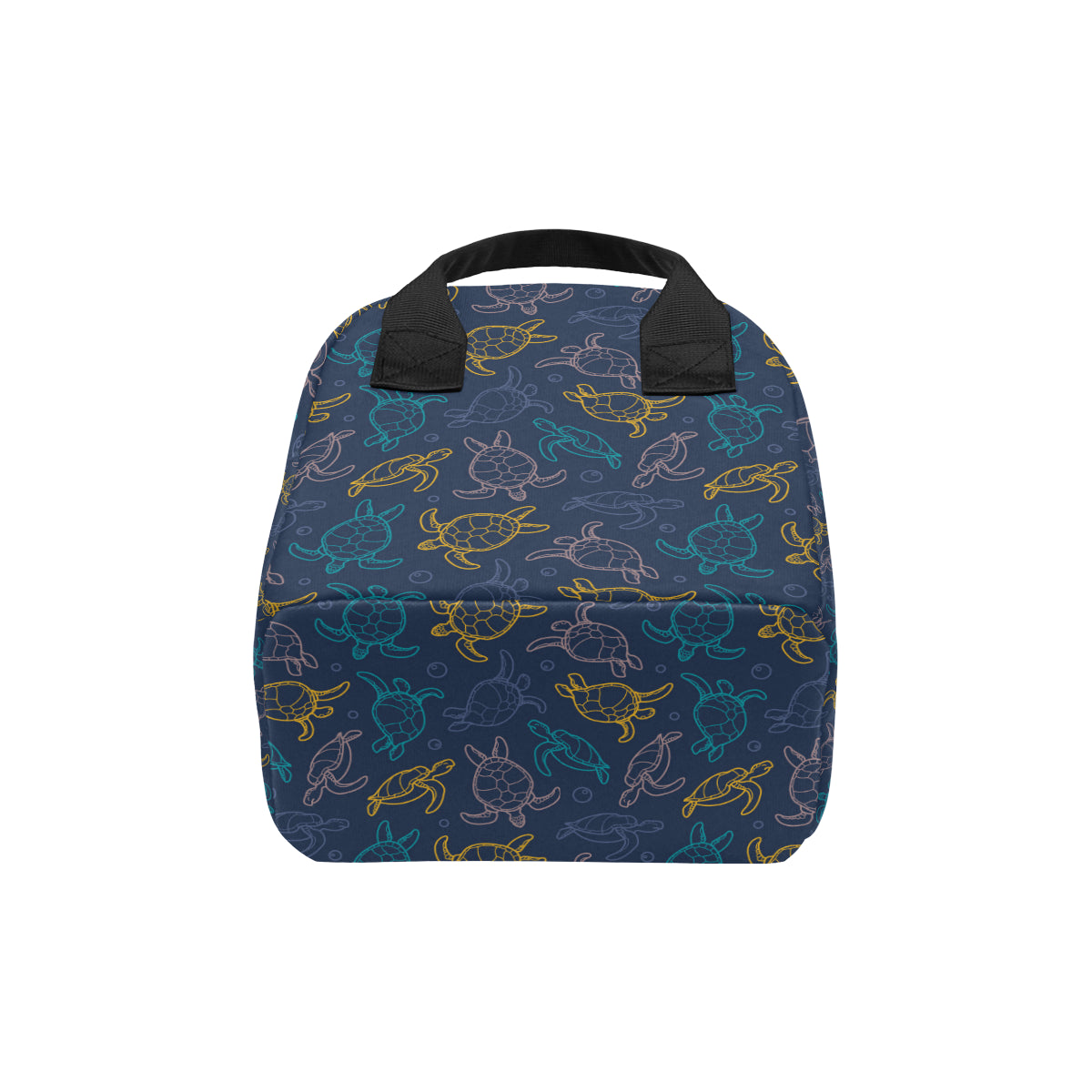 Sea Turtle Baby Print Insulated Lunch Bag
