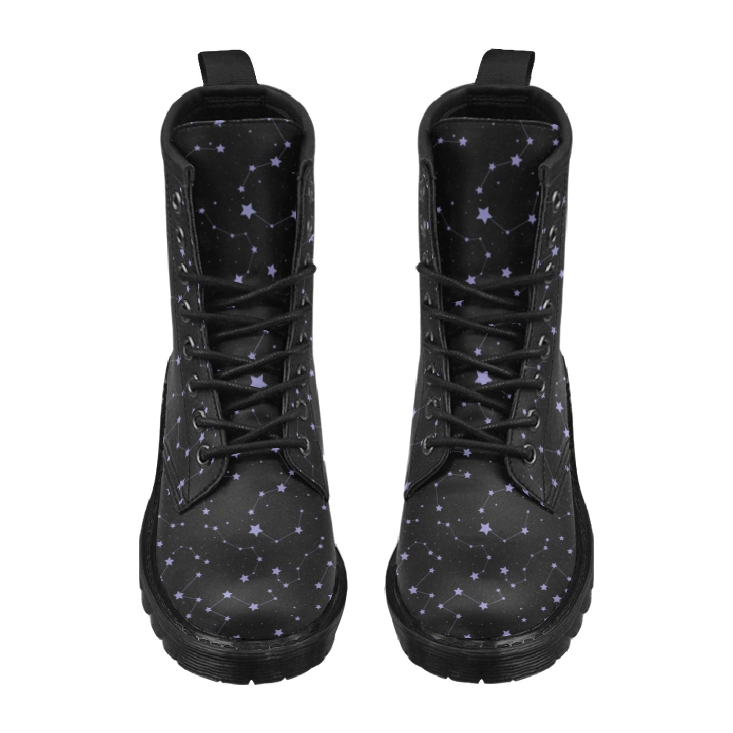 Star Print Design LKS303 Women's Boots