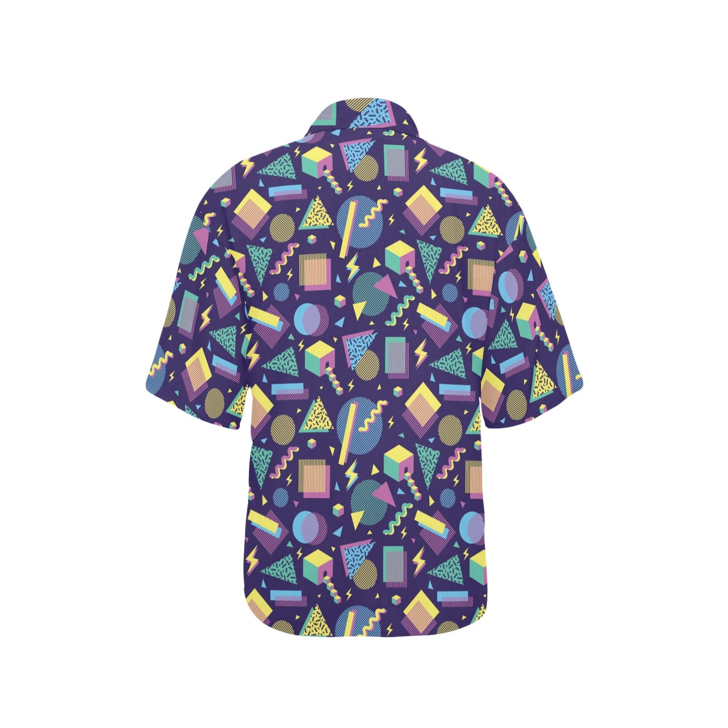 Geometric Print Design LKS401 Women's Hawaiian Shirt