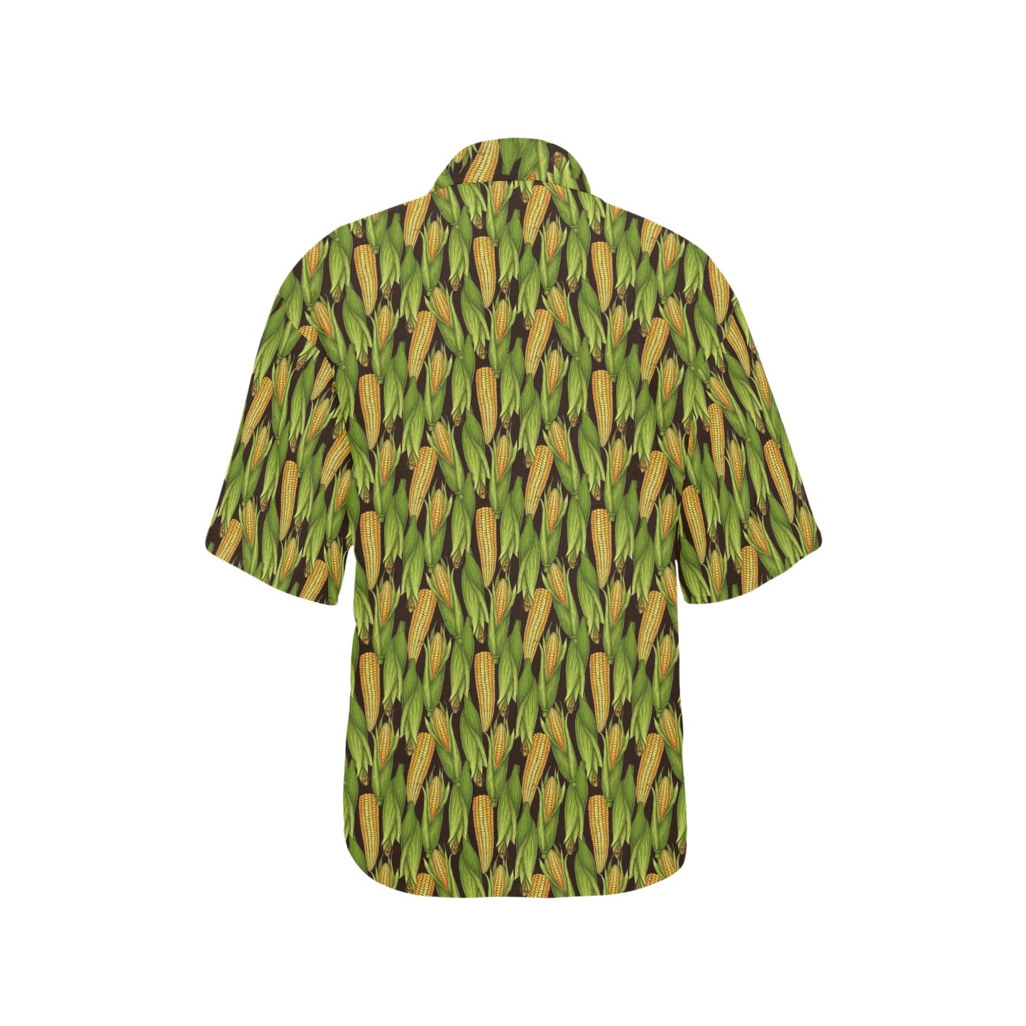 Agricultural Corn cob Print Women's Hawaiian Shirt
