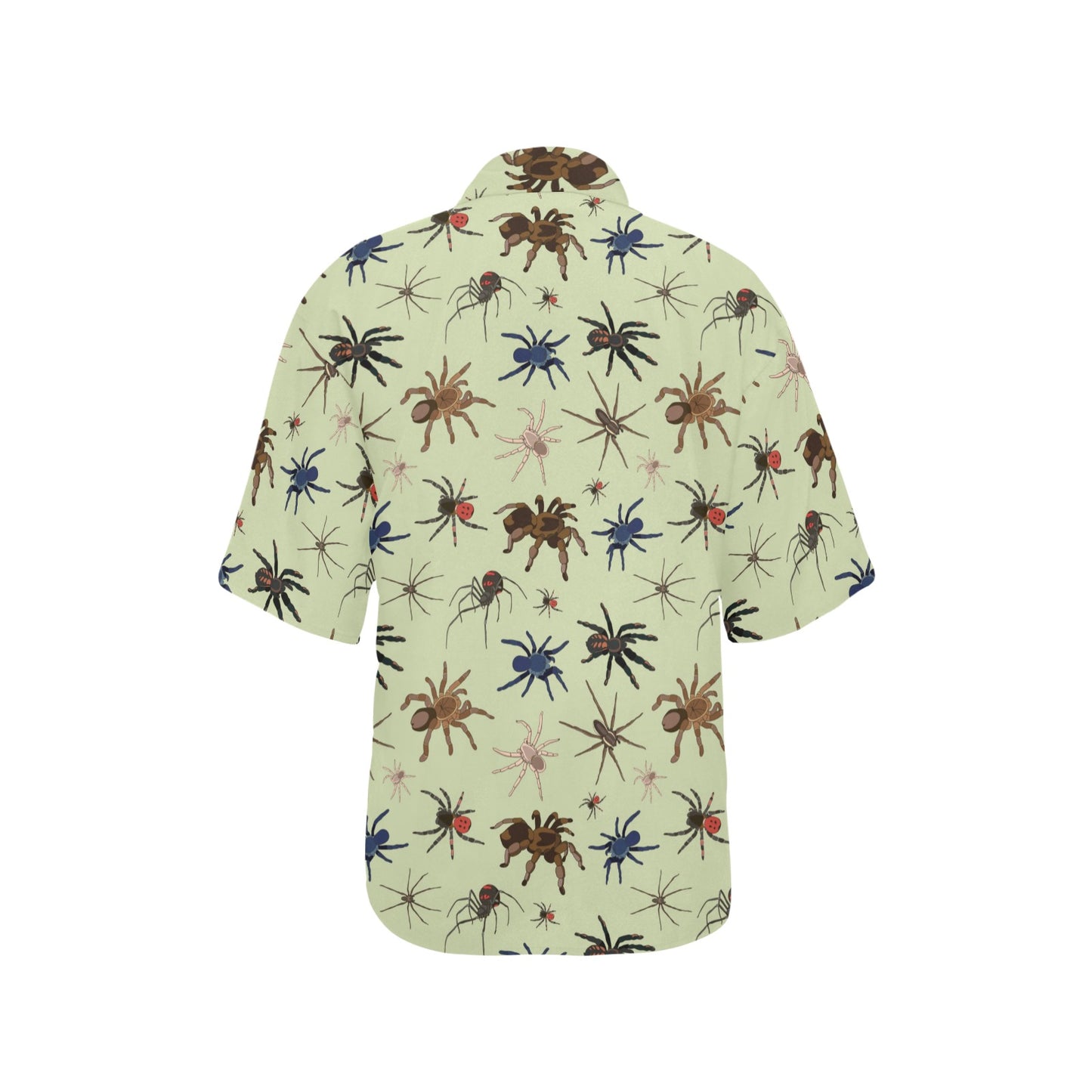 Tarantula Pattern Print Design 02 Women's Hawaiian Shirt