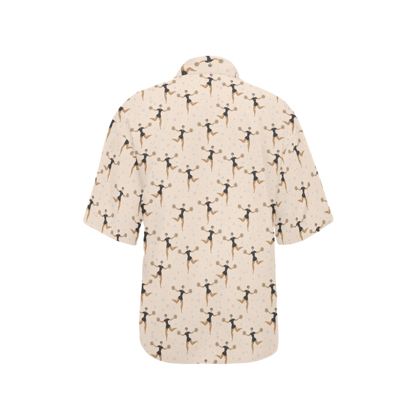 Cheerleader Pattern Print Design 03 Women's Hawaiian Shirt