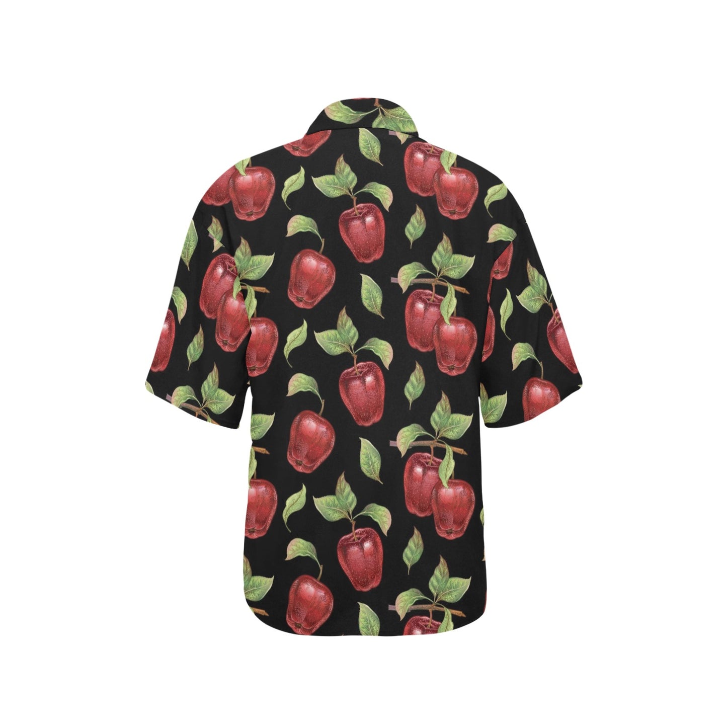 Apple Pattern Print Design AP011 Women's Hawaiian Shirt