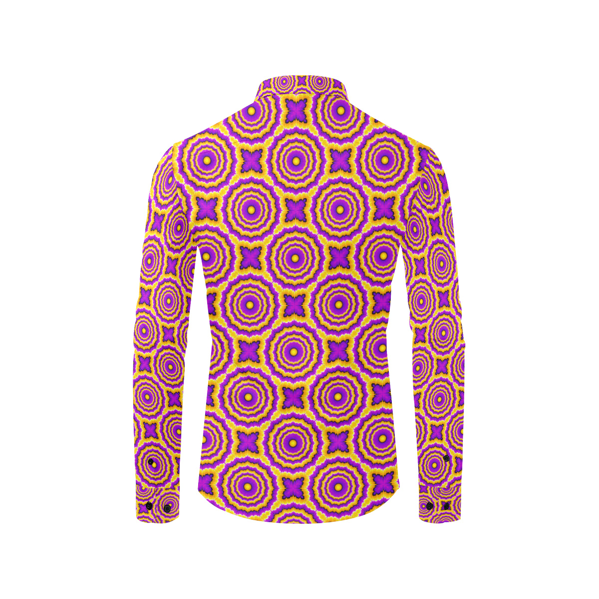 Optical illusion Expansion Men's Long Sleeve Shirt