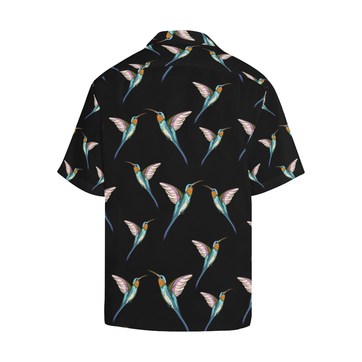 Hummingbird Pattern Print Design 06 Men's Hawaiian Shirt