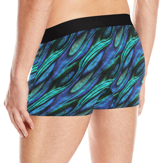 Abalone Pattern Print Design 03 Men's Boxer Briefs