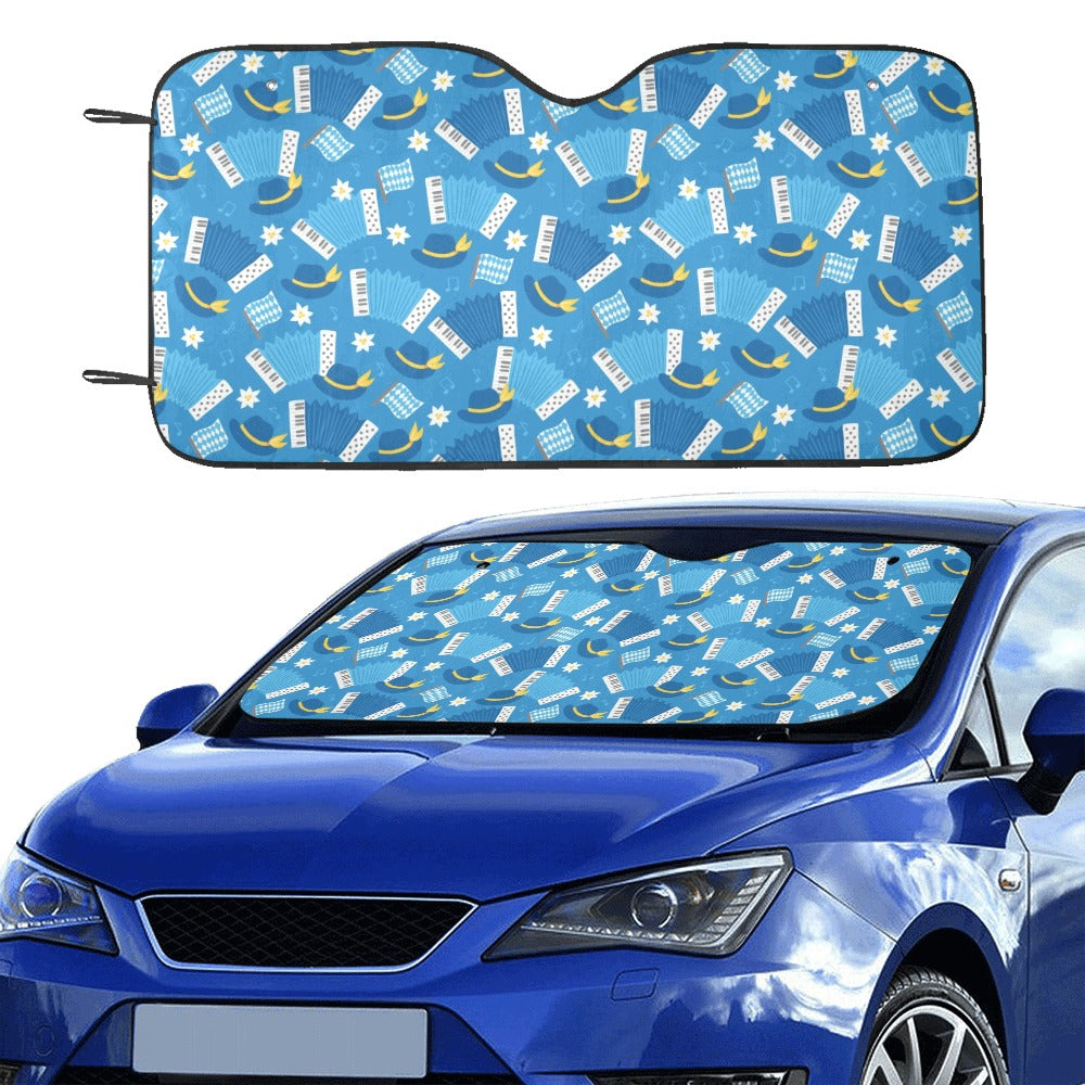 Accordion Print Design LKS401 Car front Windshield Sun Shade