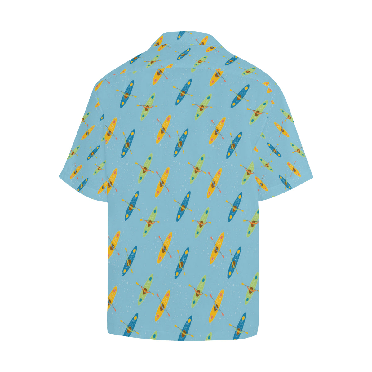 Kayak Pattern Print Design 04 Men's Hawaiian Shirt