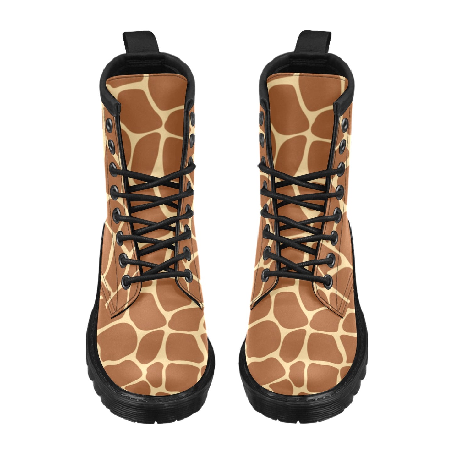 Giraffe Texture Print Women's Boots