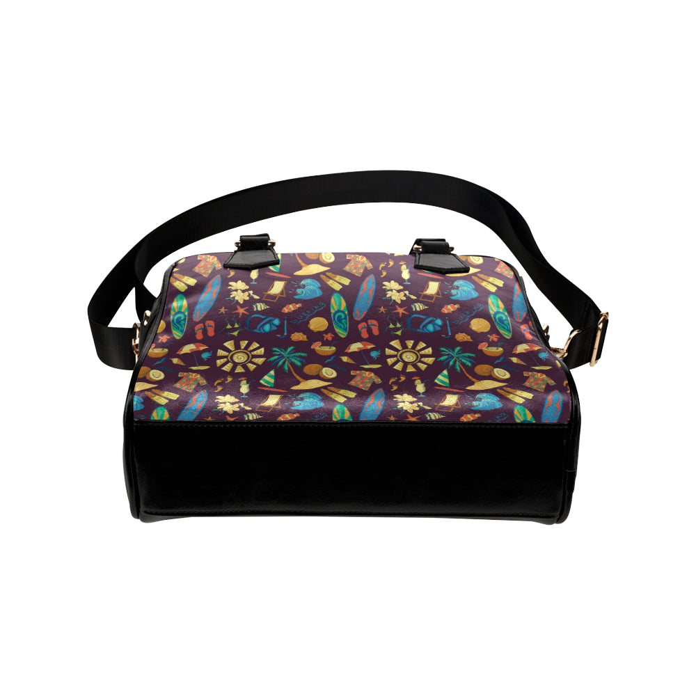 Aloha Hawaii Pattern Print Design 01 Shoulder Handbag