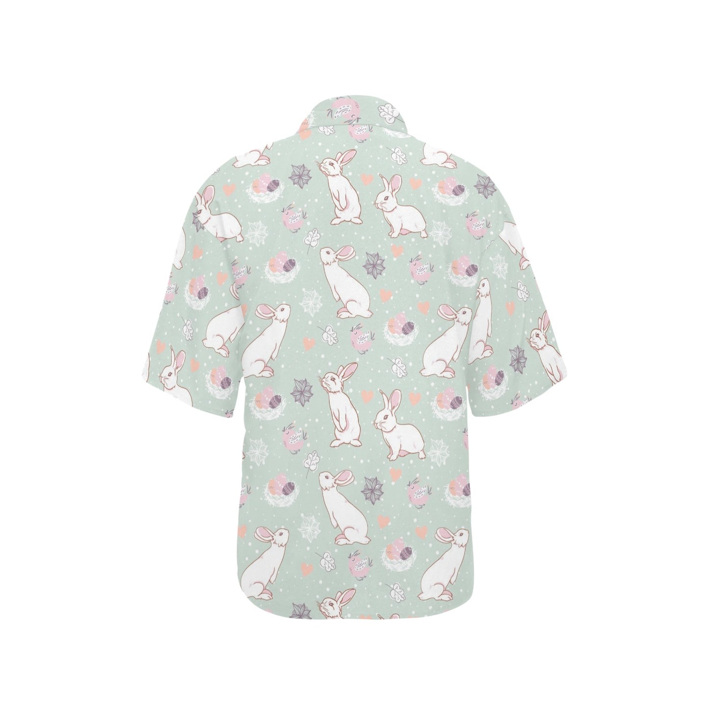 Rabbit Pattern Print Design RB011 Women's Hawaiian Shirt
