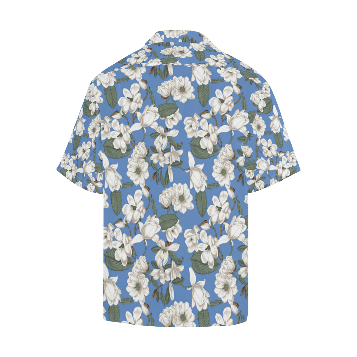 Magnolia Pattern Print Design 01 Men's Hawaiian Shirt