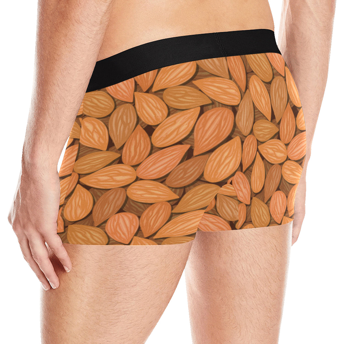 Almond Pattern Print Design 01 Men's Boxer Briefs