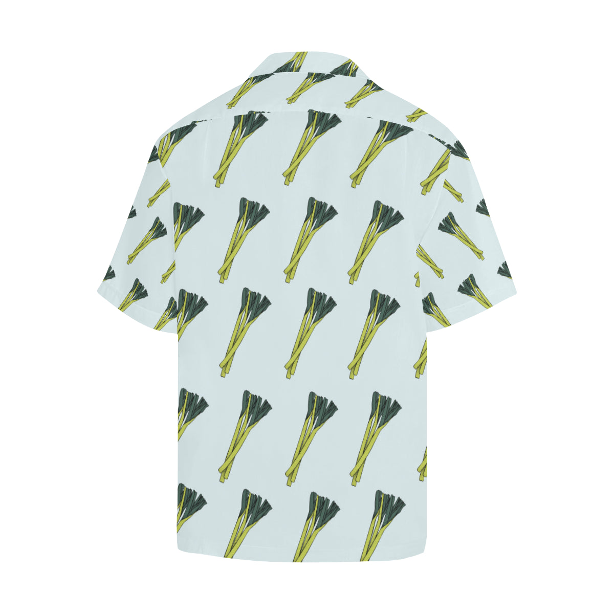Leek Pattern Print Design 03 Men's Hawaiian Shirt