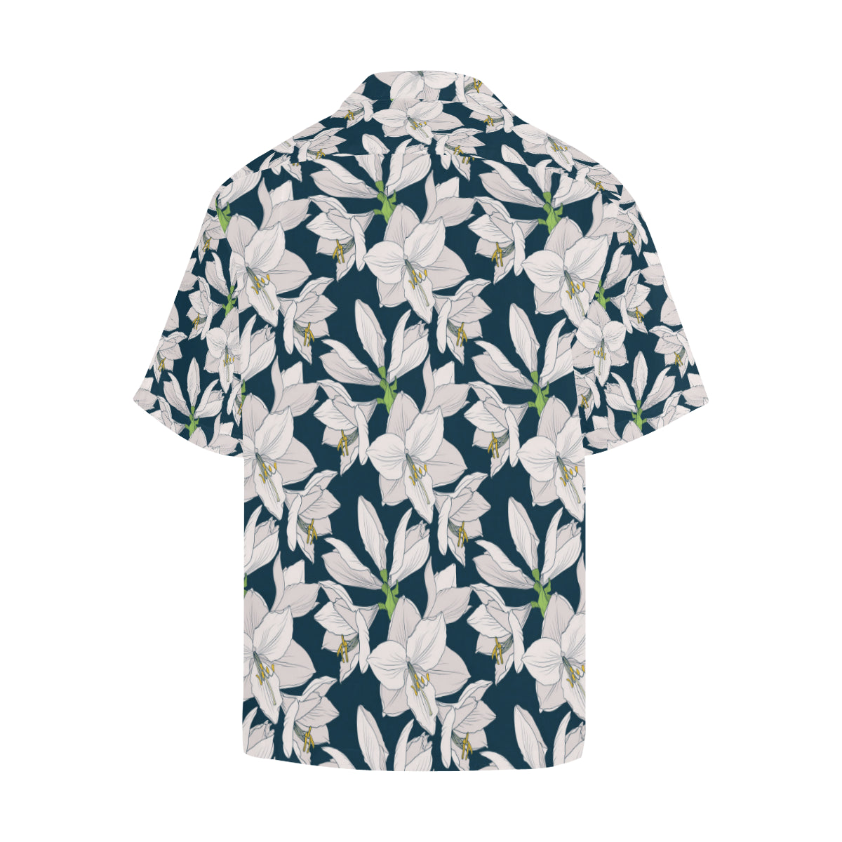 Amaryllis Pattern Print Design 01 Men's Hawaiian Shirt