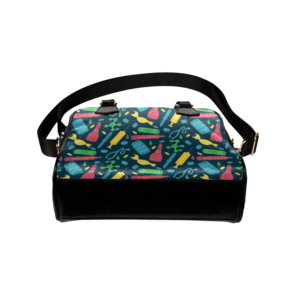 Phlebotomist Pattern Print Design A03 Shoulder Handbag
