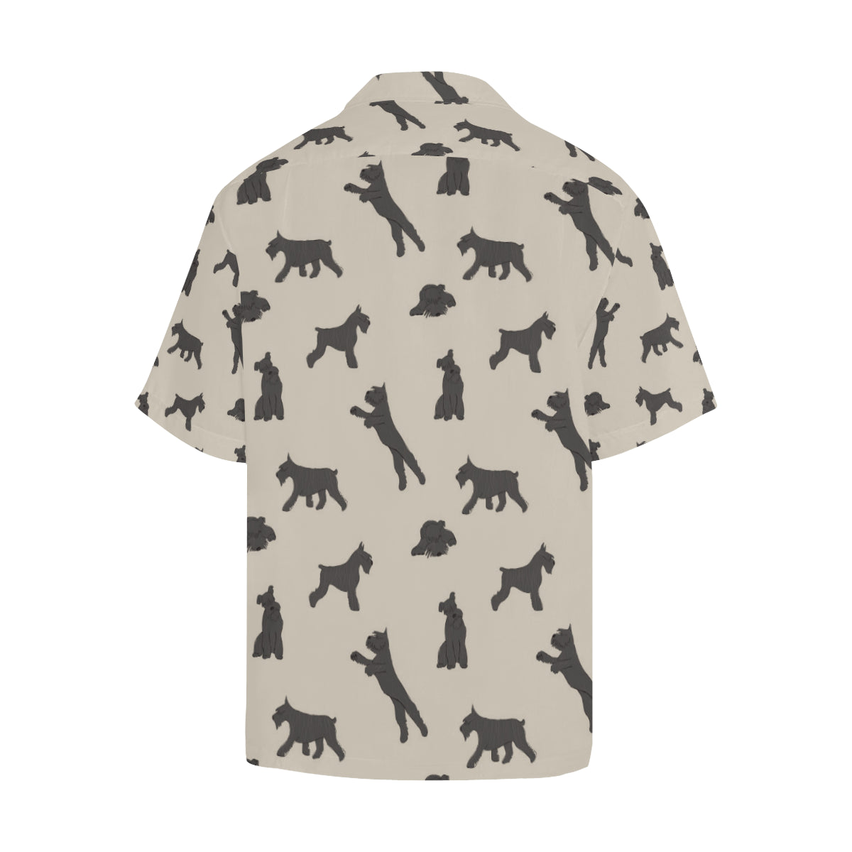Schnauzers Pattern Print Design A06 Men's Hawaiian Shirt