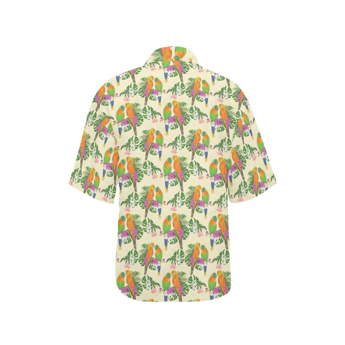 Conures Pattern Print Design 02 Women's Hawaiian Shirt