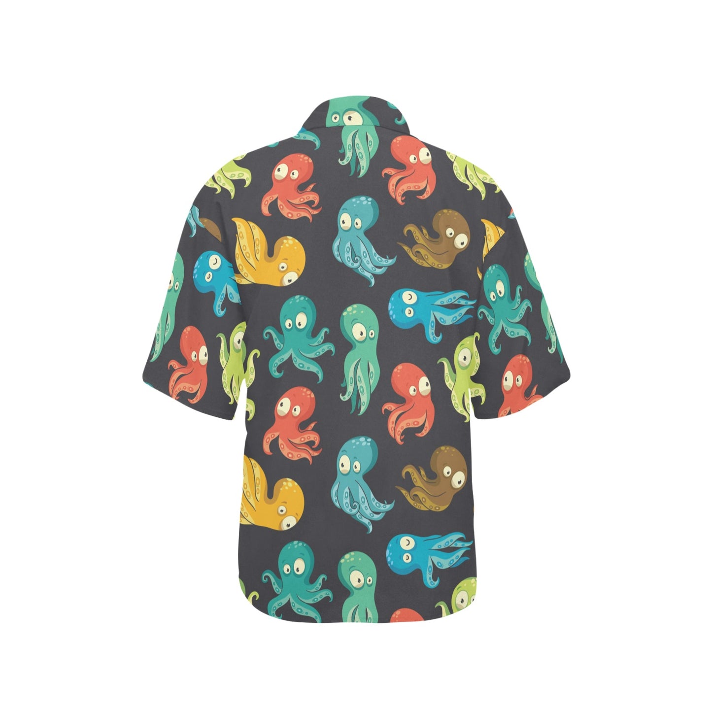 Octopus Pattern Print Design A01 Women's Hawaiian Shirt