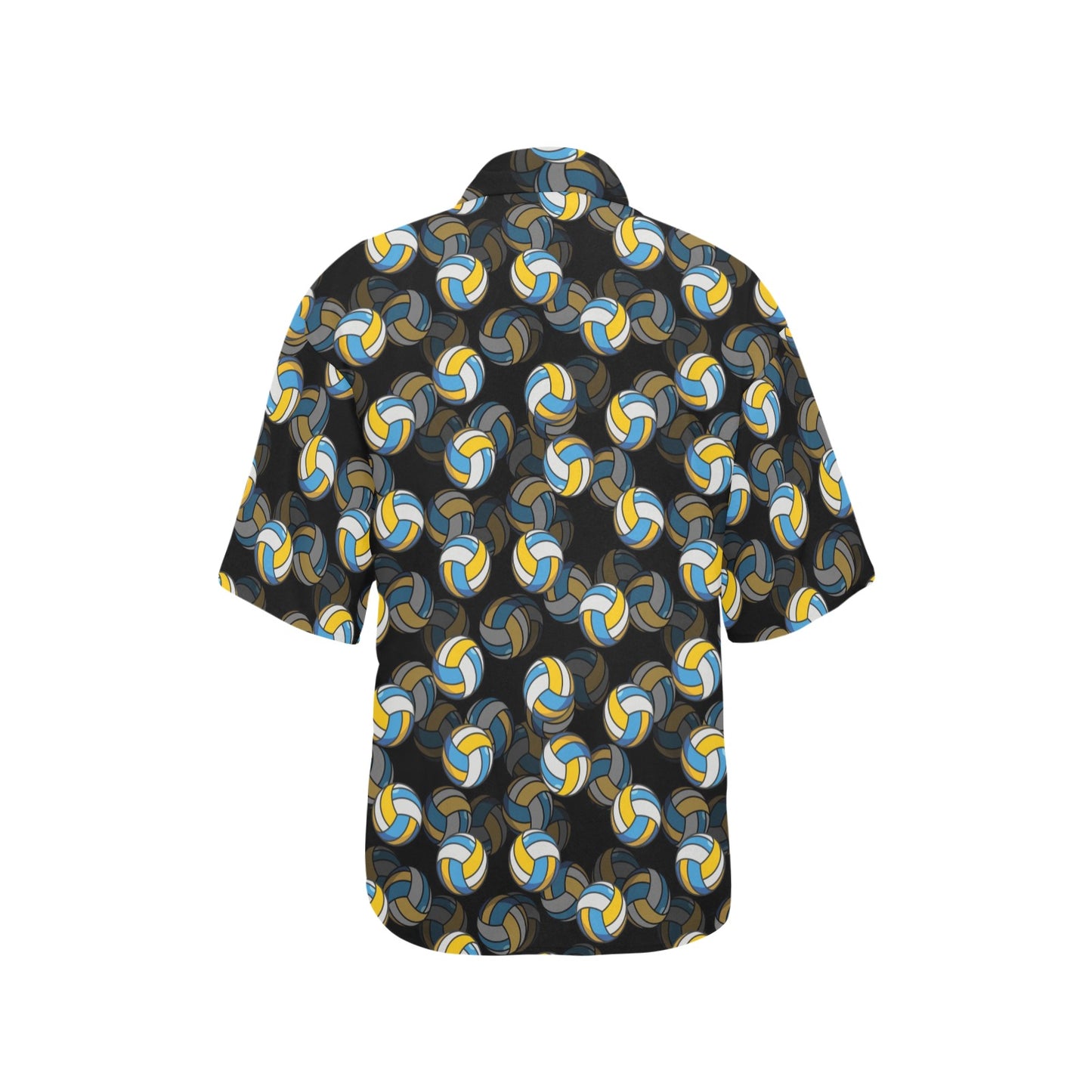 Volleyball Print Design LKS302 Women's Hawaiian Shirt