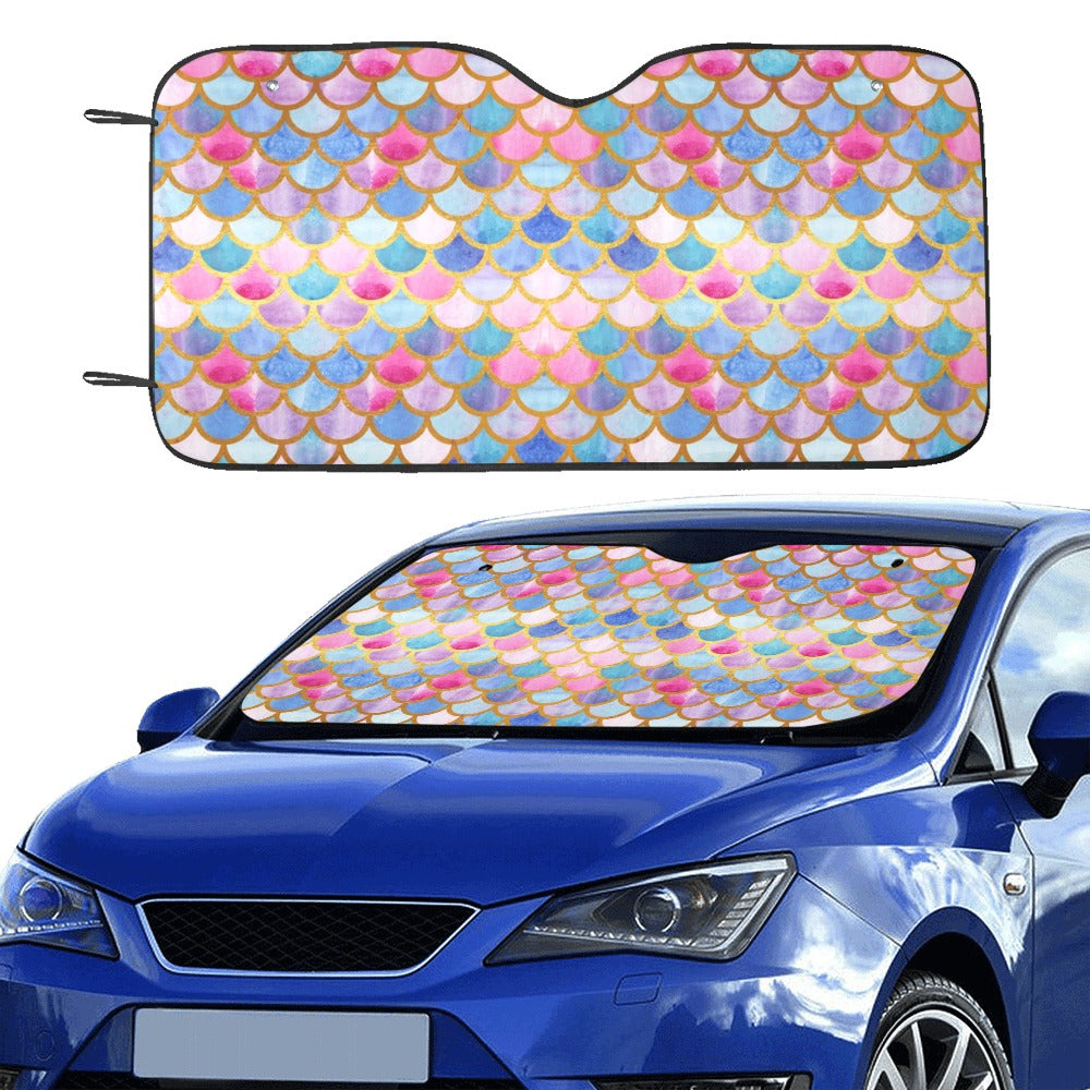 Scales Print Design LKS401 Car front Windshield Sun Shade