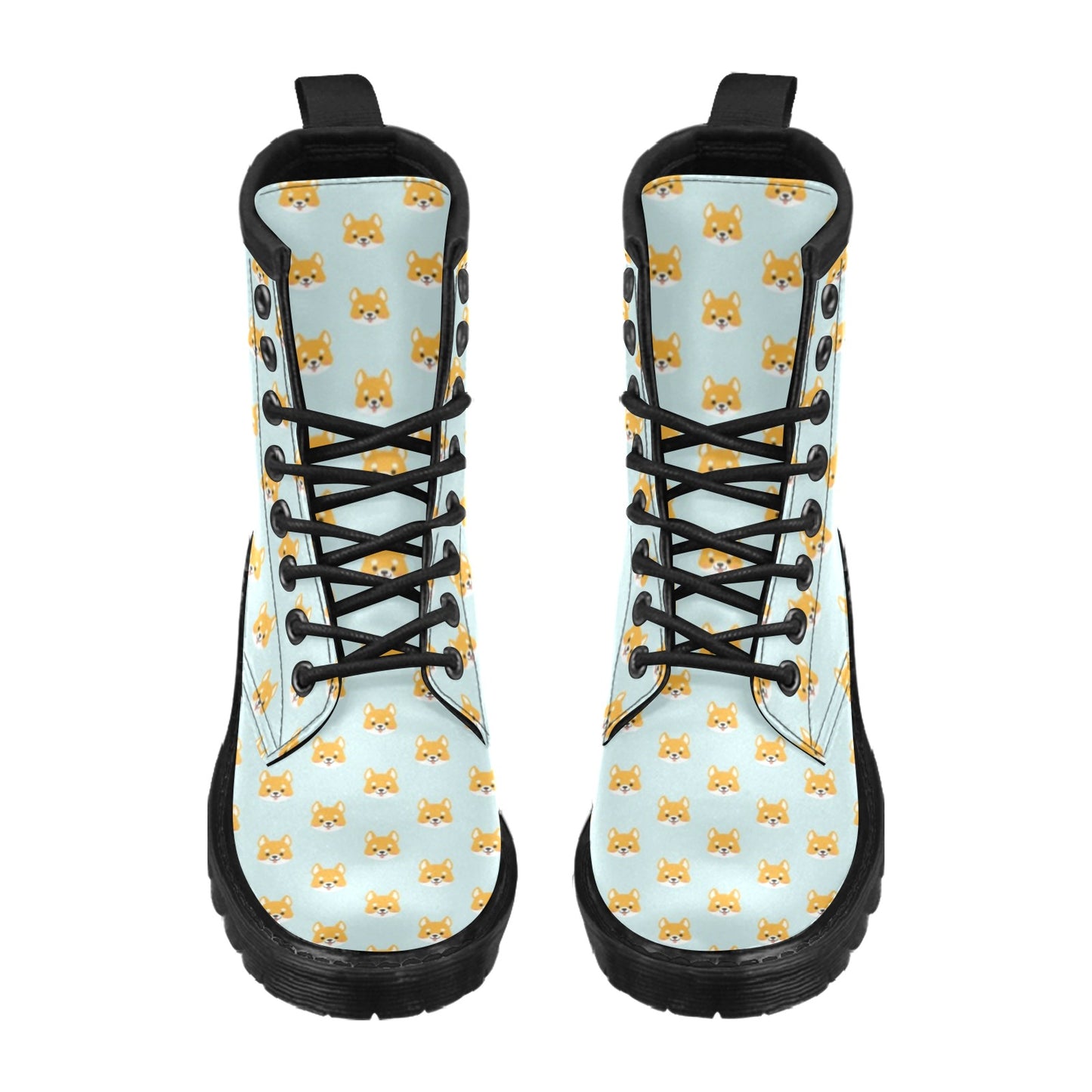 Shiba Inu Print Design LKS301 Women's Boots
