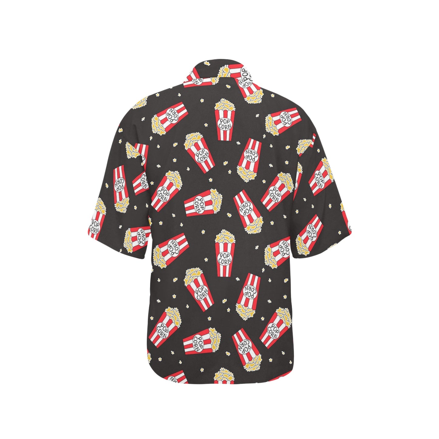 Popcorn Pattern Print Design A01 Women's Hawaiian Shirt