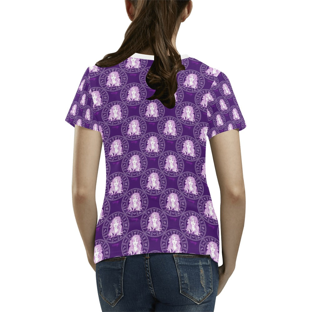 Virgo Print Design LKS301 Women's T-shirt