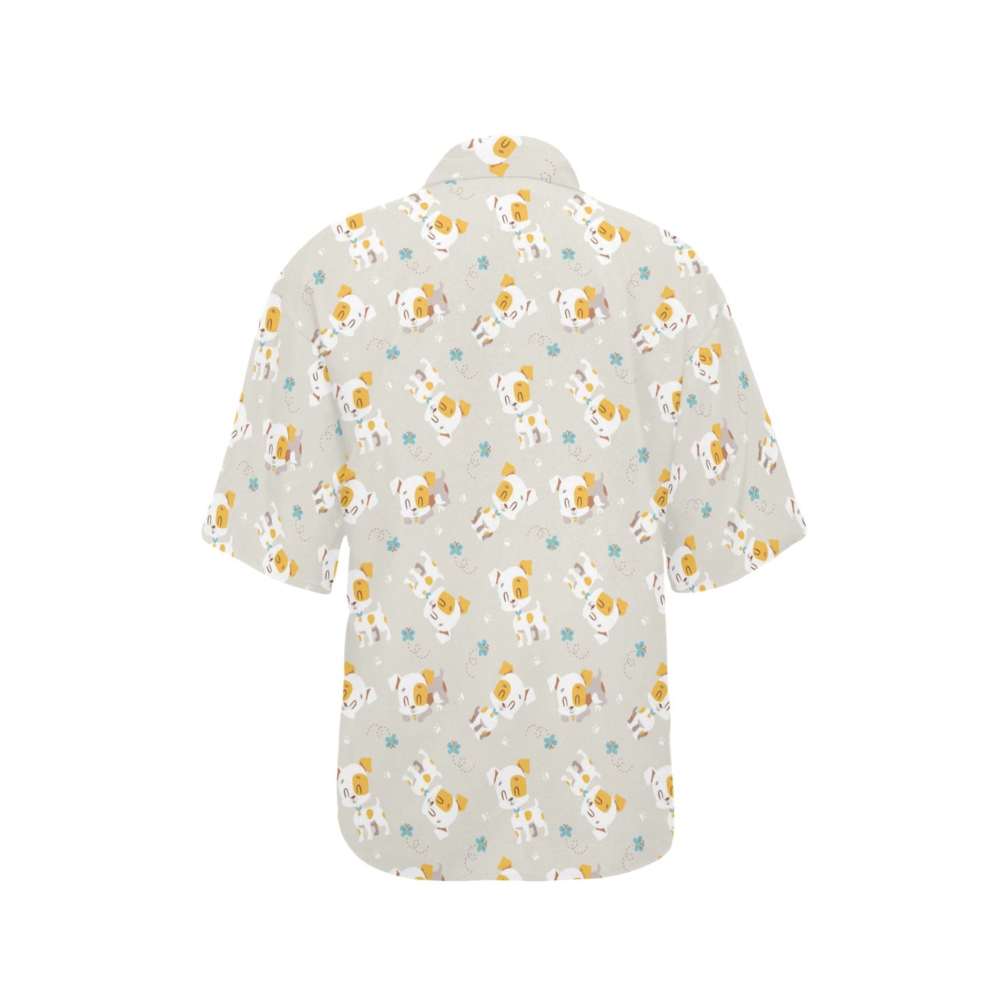 Russell Terriers Print Design LKS306 Women's Hawaiian Shirt