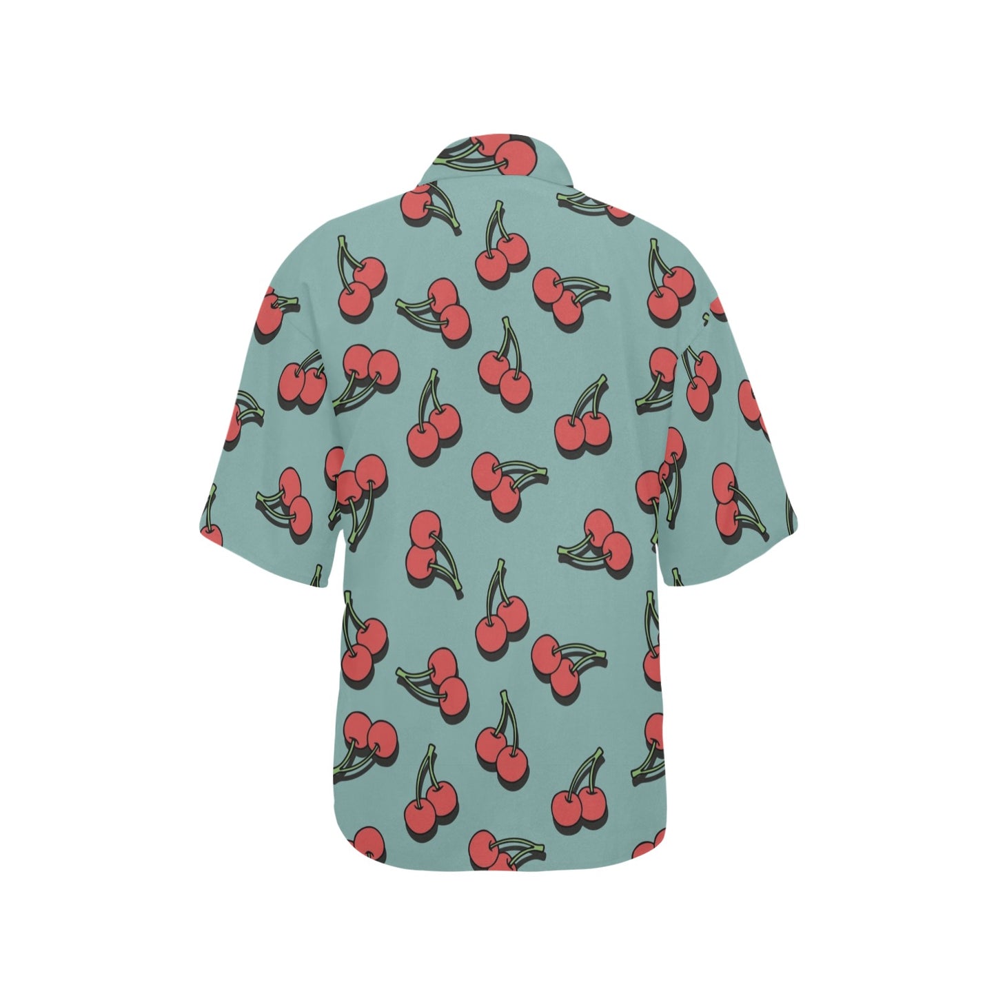 Cherry Pattern Print Design CH03 Women's Hawaiian Shirt