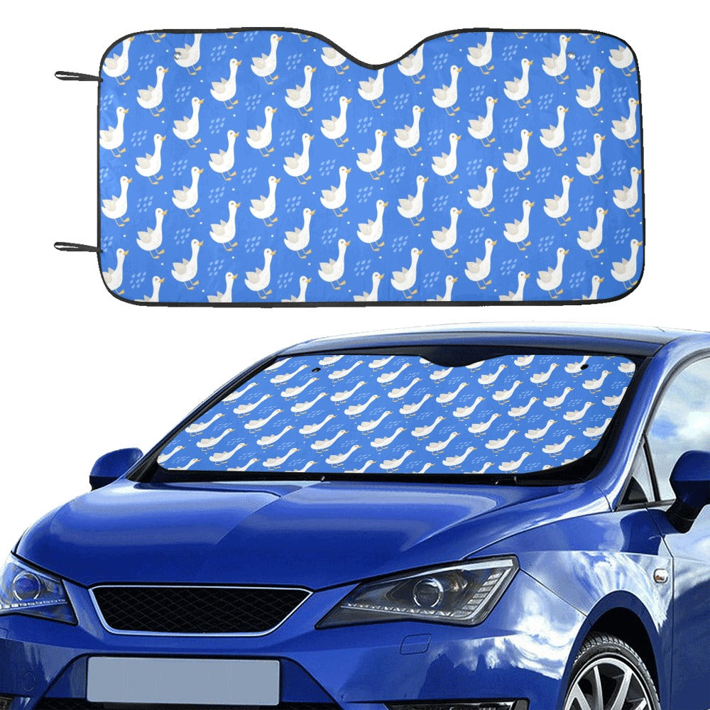 Goose Print Design LKS402 Car front Windshield Sun Shade