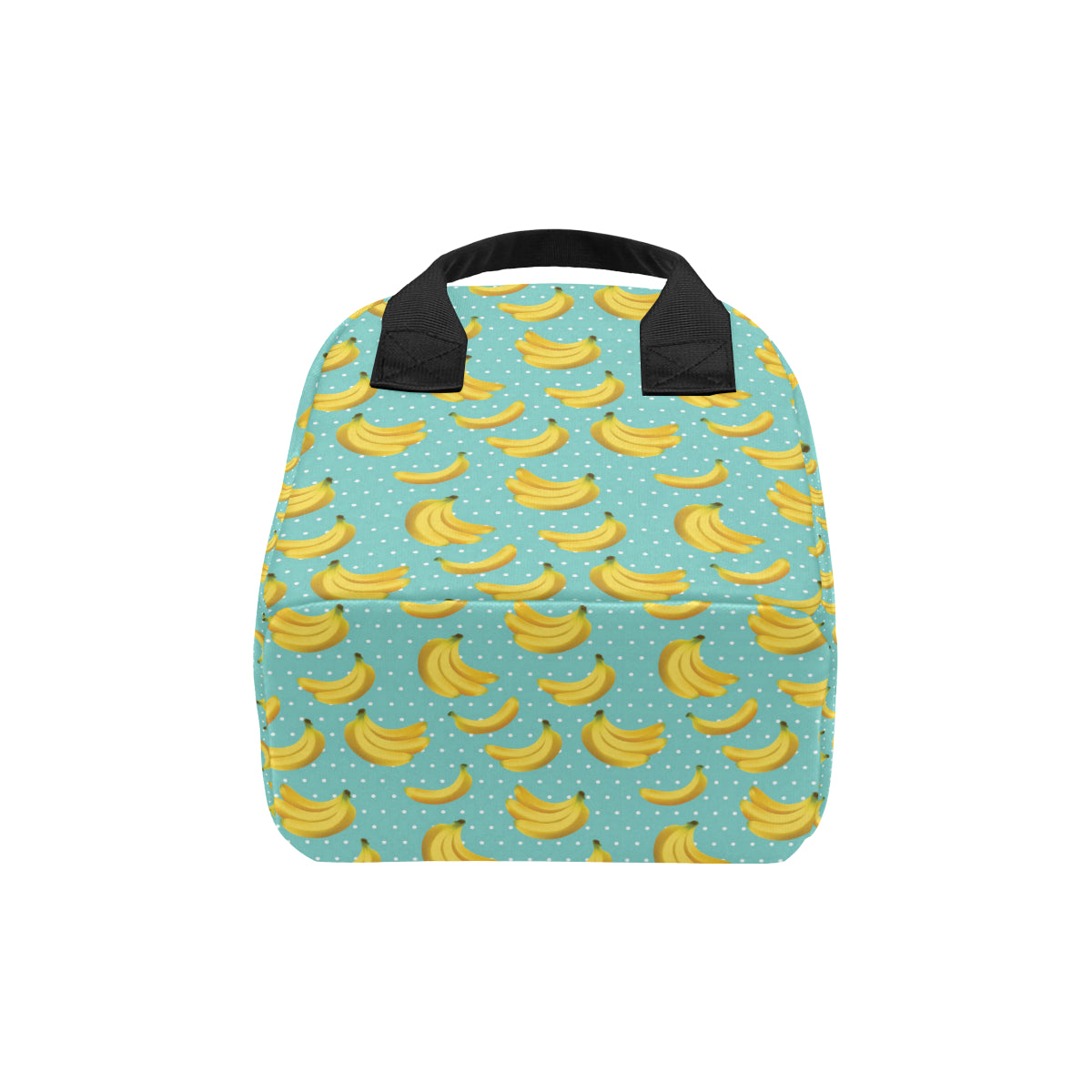 Banana Pattern Print Design BA02 Insulated Lunch Bag