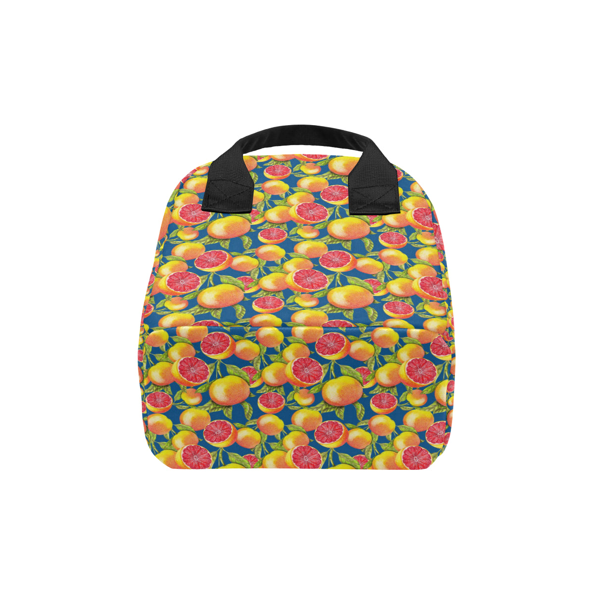 Grapefruit Pattern Print Design GF04 Insulated Lunch Bag