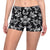 Amaryllis Pattern Print Design AL04 Yoga Shorts