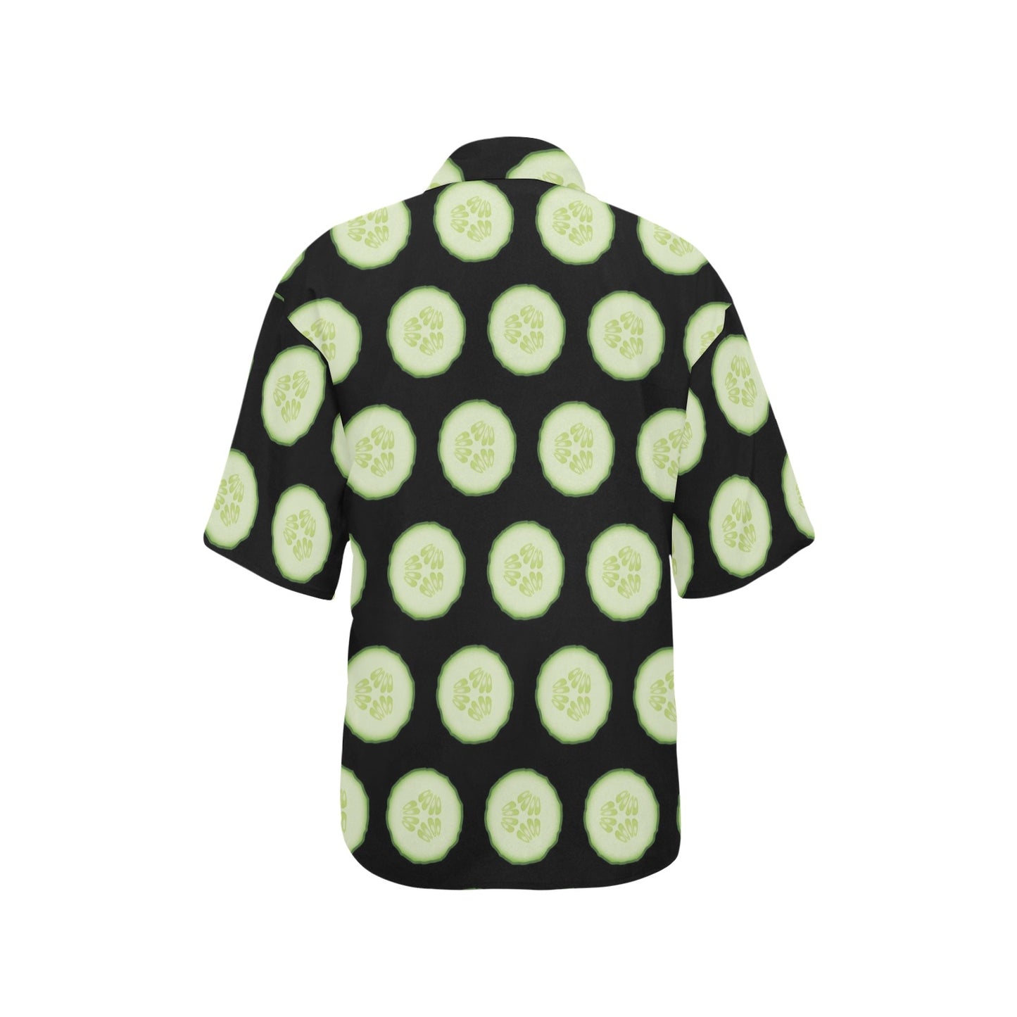 Cucumber Pattern Print Design CC02 Women's Hawaiian Shirt