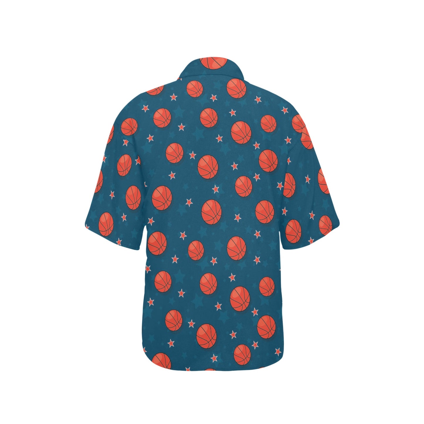 Basketball Pattern Print Design 02 Women's Hawaiian Shirt