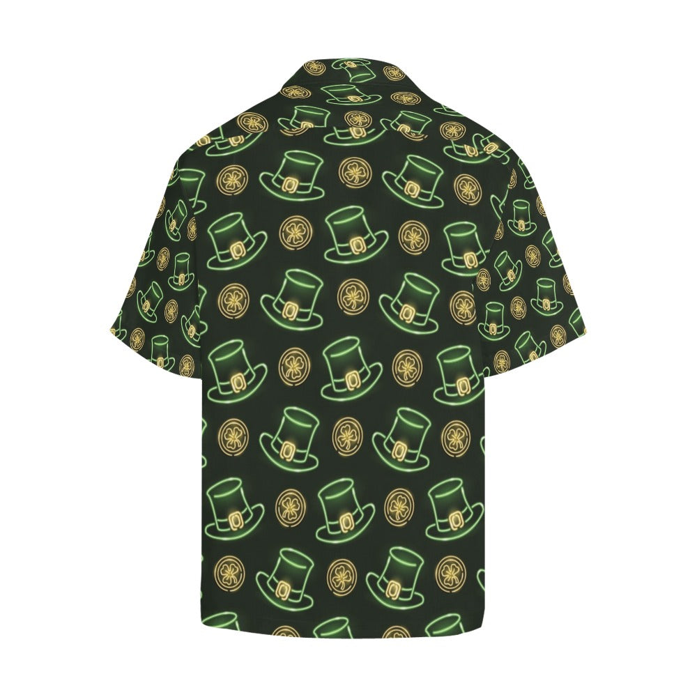 St Patricks Day Print Design LKS308 Men's Hawaiian Shirt