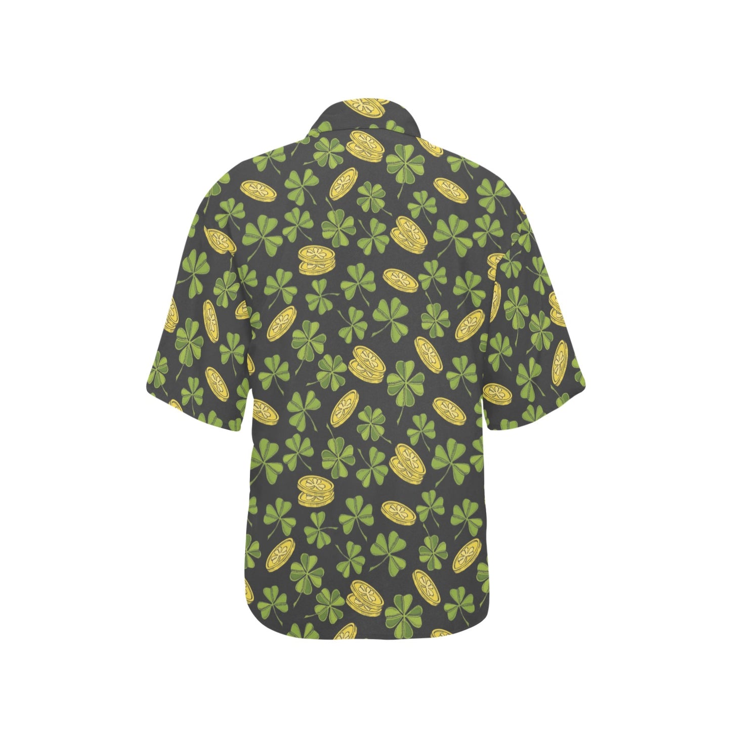 St Patricks Day Print Design LKS305 Women's Hawaiian Shirt