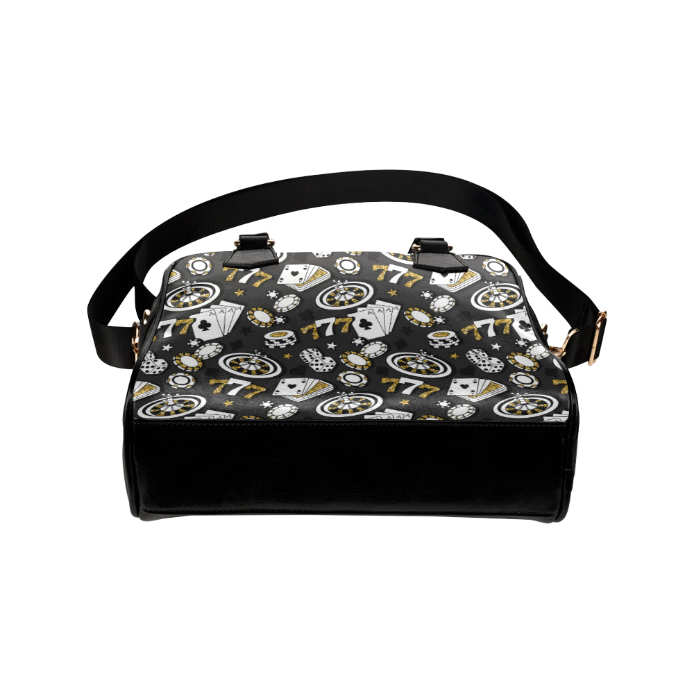 Casino Pattern Print Design 05 Shoulder Handbag