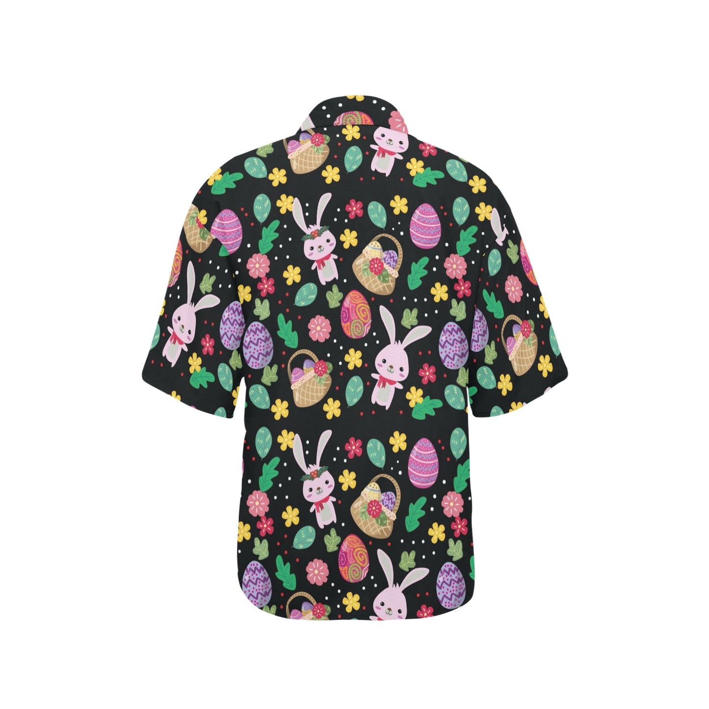 Easter Eggs Pattern Print Design RB05 Women's Hawaiian Shirt