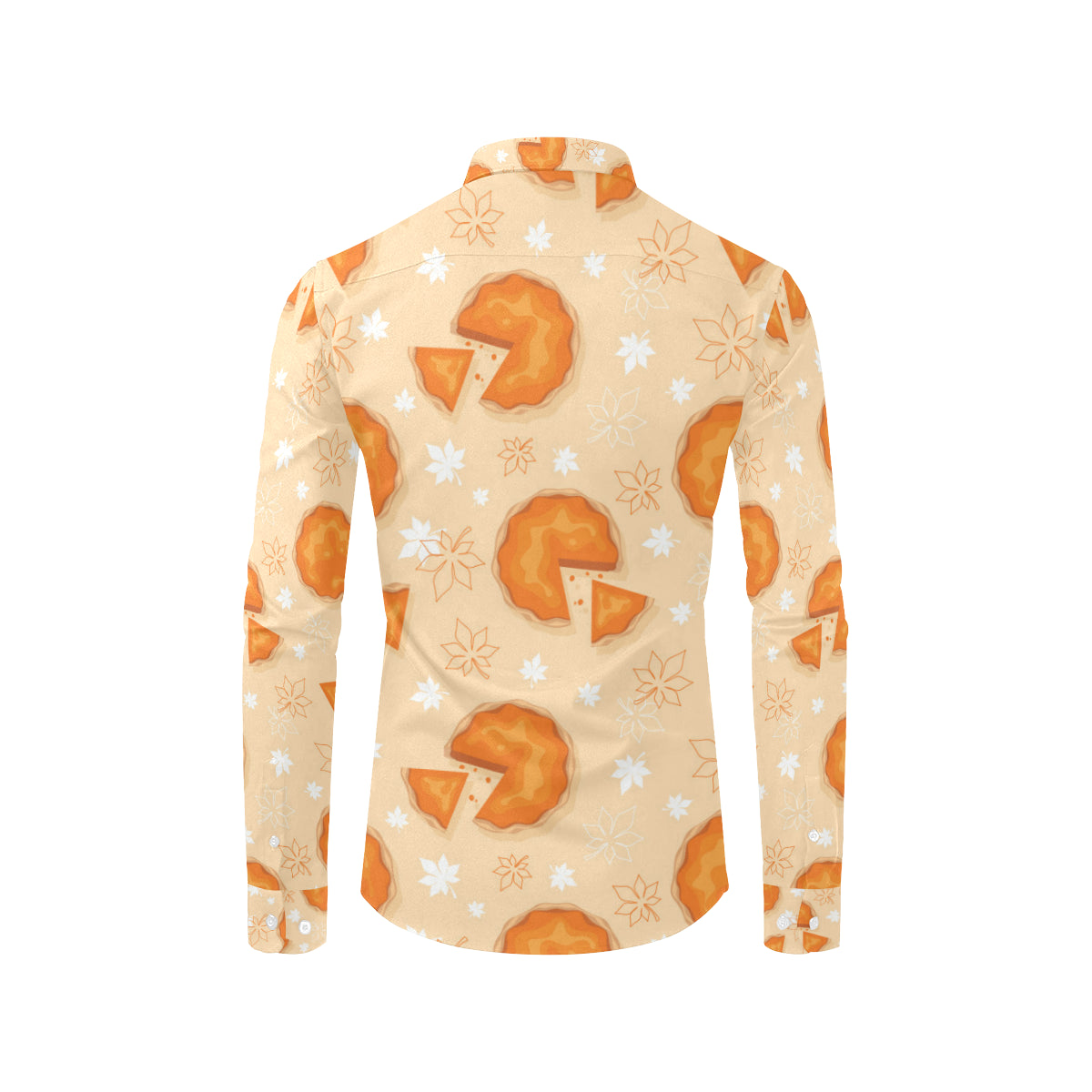 APie Pattern Print Design A01 Men's Long Sleeve Shirt