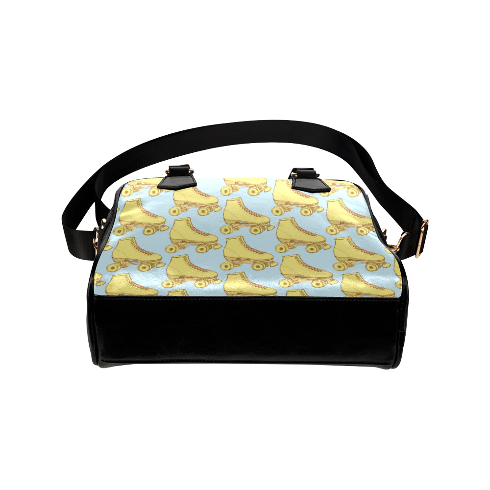 Roller skate Pattern Print Design A03 Shoulder Handbag