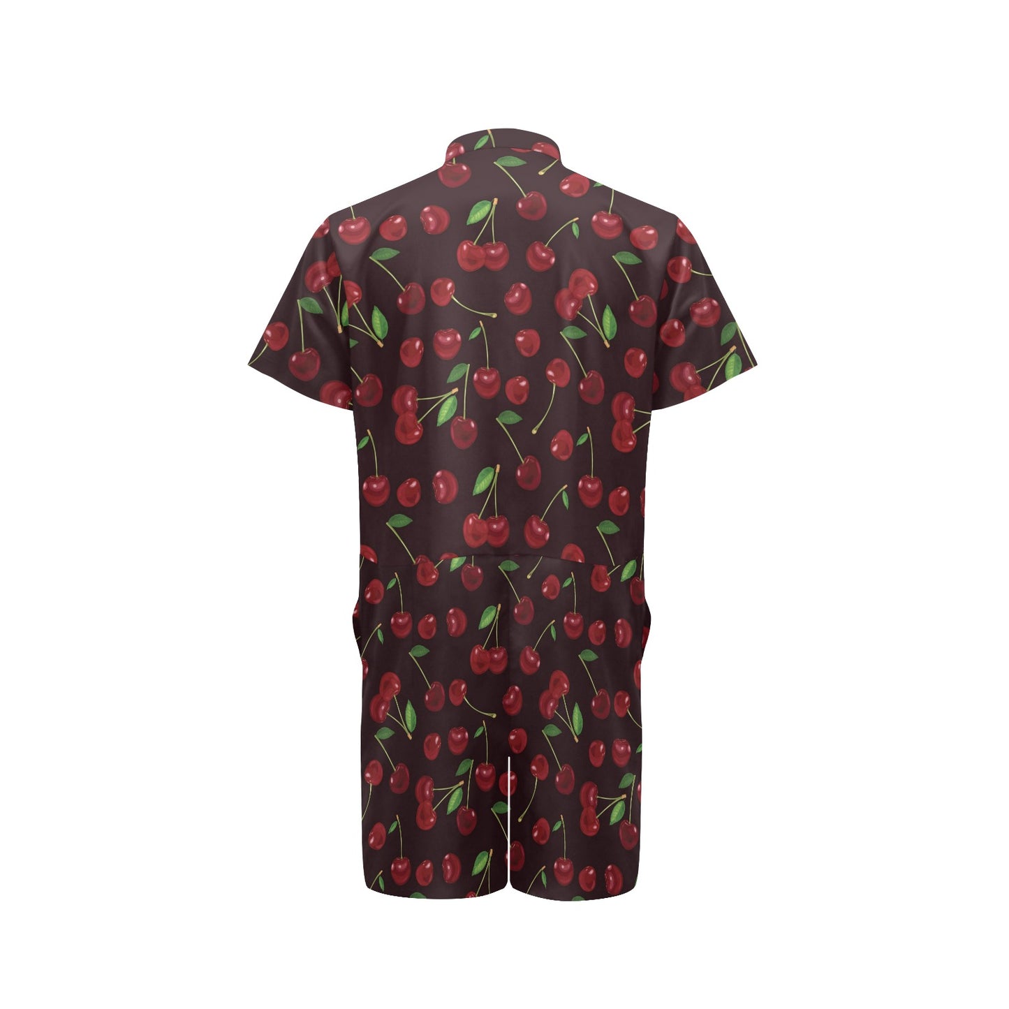 Cherry Fresh Pattern Men's Romper