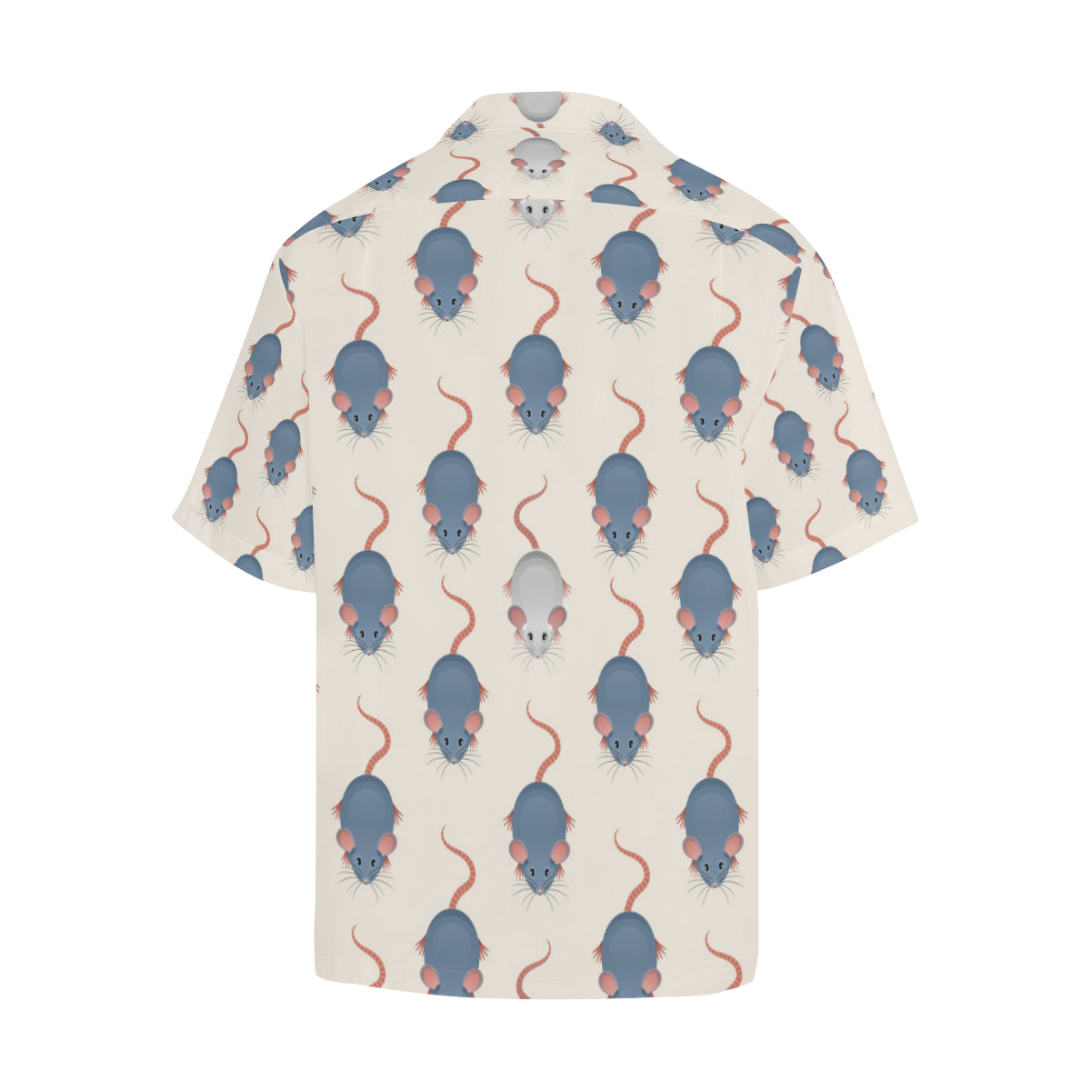 Rat Pattern Print Design 03 Men's Hawaiian Shirt