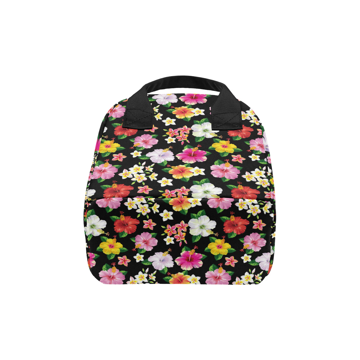 Hibiscus Pattern Print Design HB025 Insulated Lunch Bag
