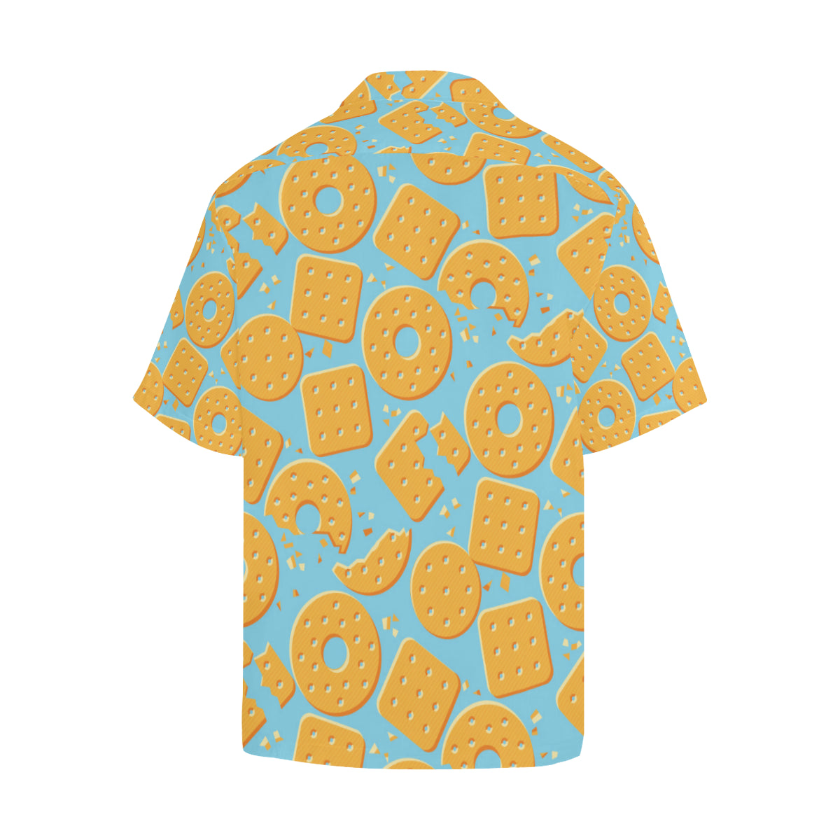 Cracker Pattern Print Design 02 Men's Hawaiian Shirt