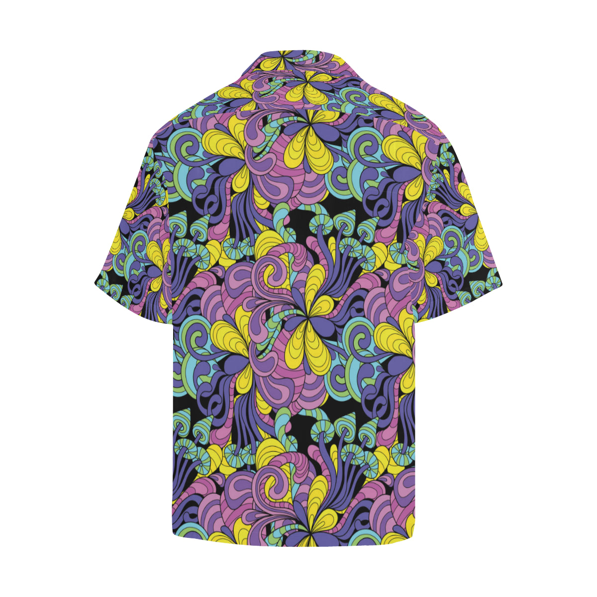 Psychedelic Pattern Print Design A04 Men's Hawaiian Shirt