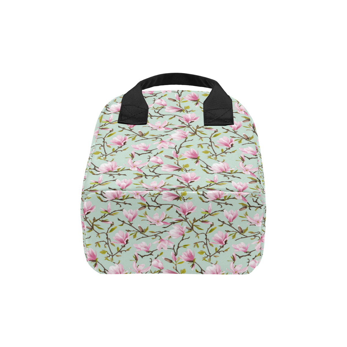 Magnolia Pattern Print Design MAG04 Insulated Lunch Bag