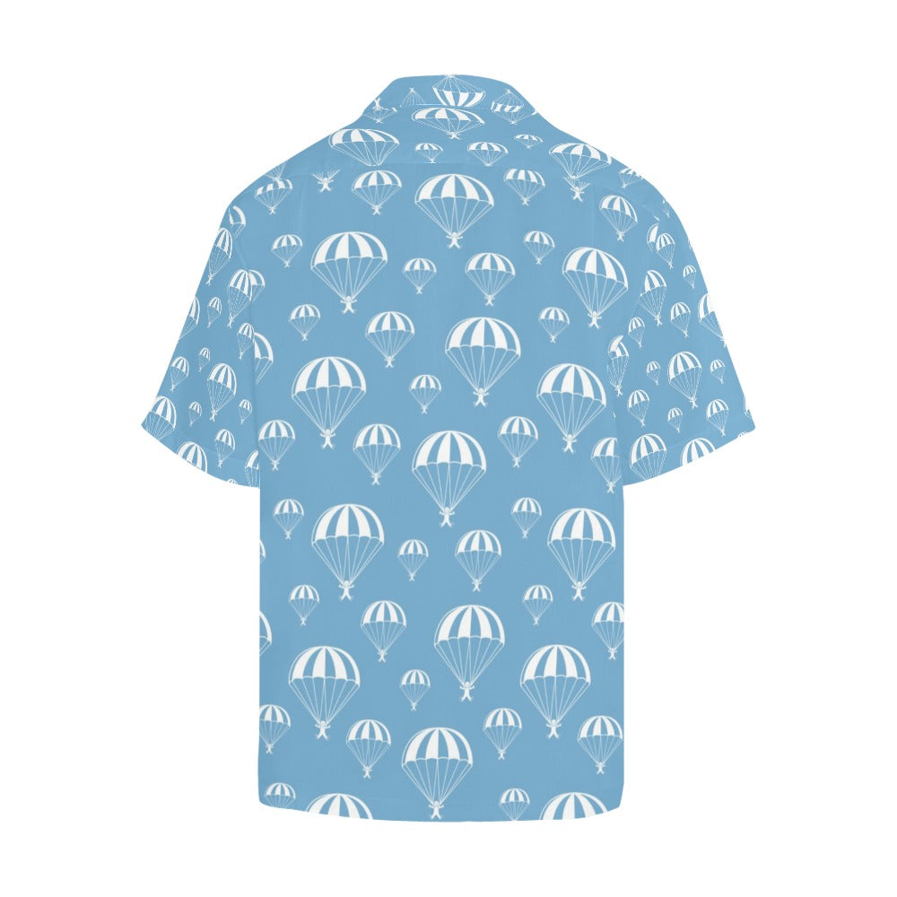 Skydiver Print Design LKS305 Men's Hawaiian Shirt