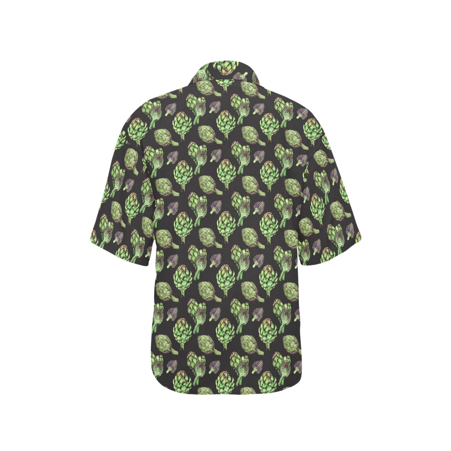 Artichoke Pattern Print Design 02 Women's Hawaiian Shirt